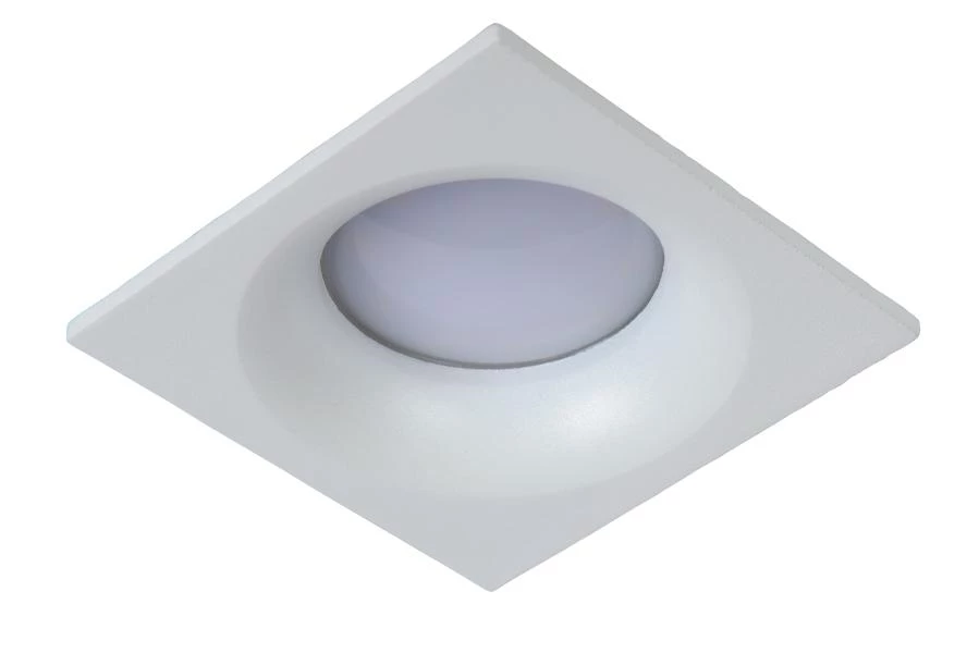 Lucide ZIVA - Recessed spotlight Bathroom - 1xGU10 - IP44 - White - off